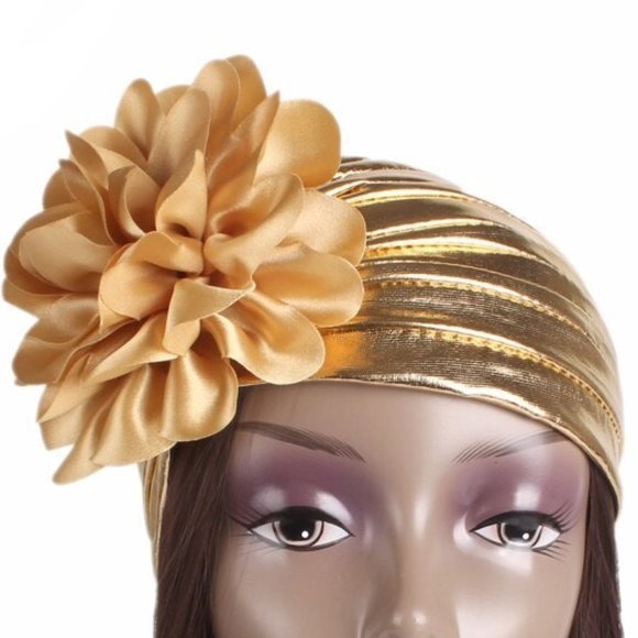Gold Turban - Picture 2 of 4